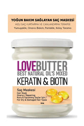 LoveButter Keratin & Biotin Saç Maskesi 190 ml