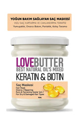 LoveButter Keratin & Biotin Saç Maskesi 190 ml