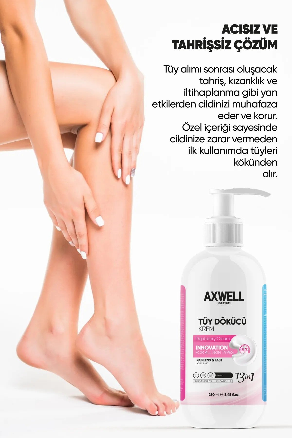 13 in 1 Tüy Dökücü Bakım Kremi  250 ML 13 in 1 Tüy Dökücü Bakım Kremi  250 ML