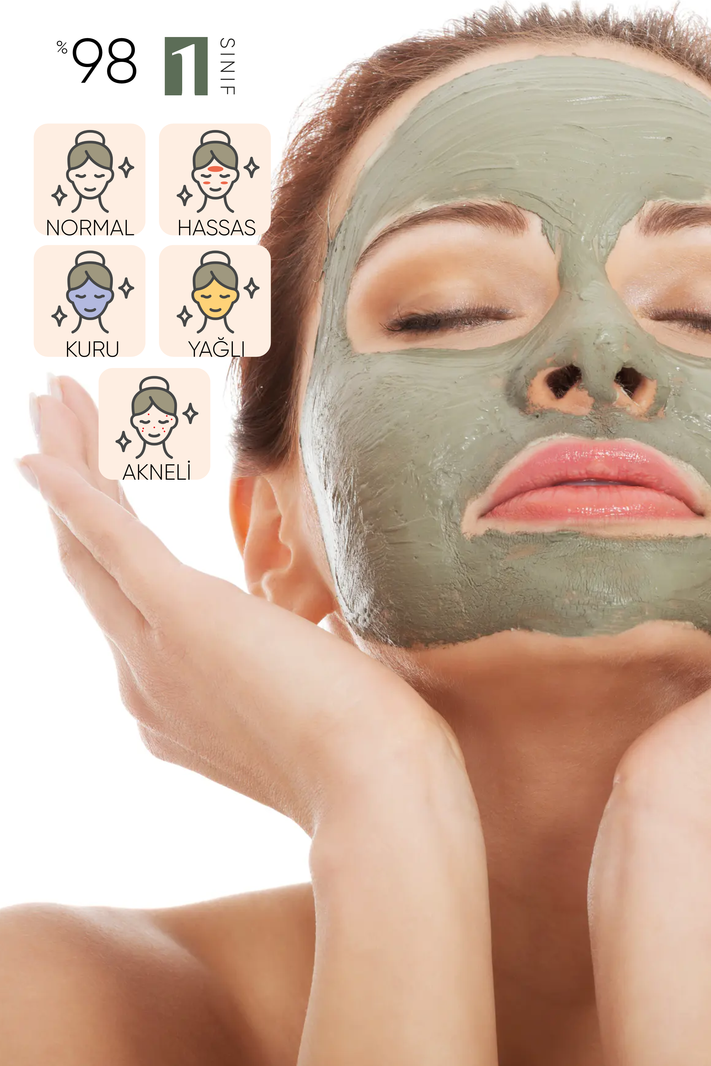 Kolajenli Kil Maskesi 125gr Kolajenli Kil Maskesi 125gr