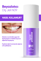 Bysmile  Professional No:09 Mor Diş Beyazlatıcı Jel 30 ml
