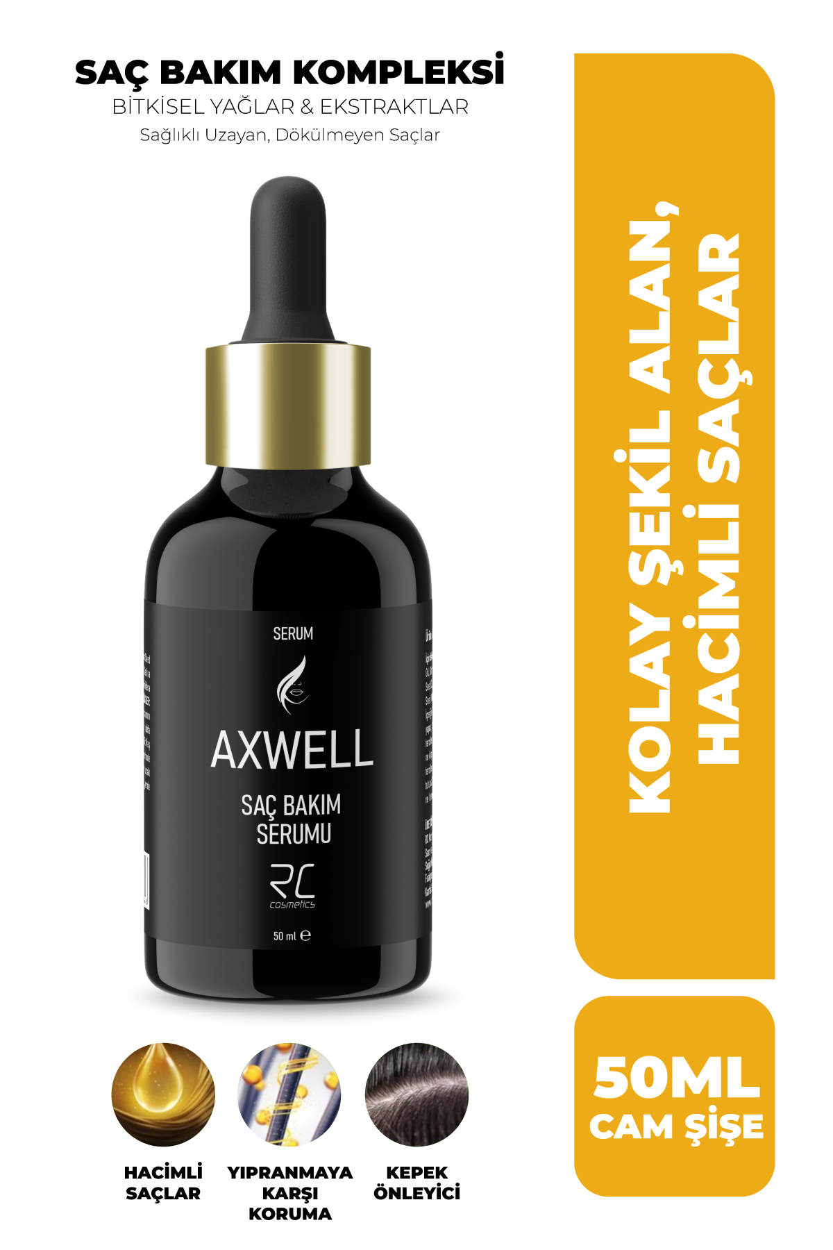 Saç Dökülmelerine Karşı Onarıcı Bakım Serumu 50ml Saç Dökülmelerine Karşı Onarıcı Bakım Serumu 50ml