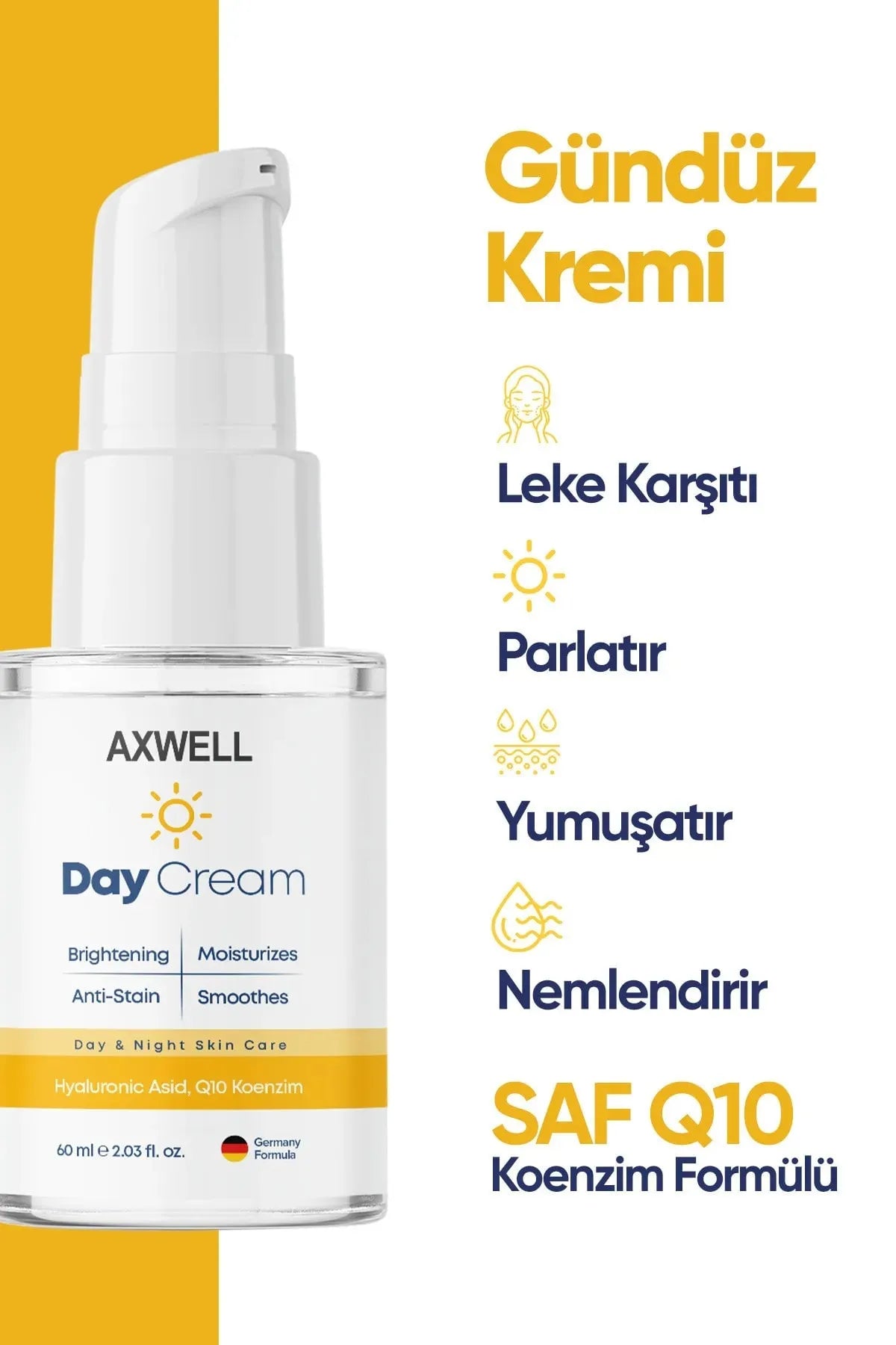 AXWELL Koenzim Ve Kolajen İçerikli Gece & Gündüz Bakım Kremi Seti AXWELL Koenzim Ve Kolajen İçerikli Gece & Gündüz Bakım Kremi Seti