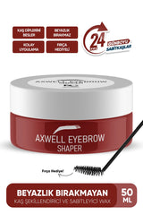 Axwell Doğal Görünüm Kaş Şekillendirici & Kaş Sabitleyici Wax 50 ml