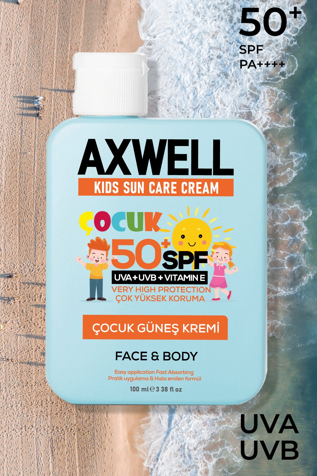 Kids Sun Cream Çocuk Güneş Kremi Çok Yüksek Koruma Spf 50 100ml Kids Sun Cream Çocuk Güneş Kremi Çok Yüksek Koruma Spf 50 100ml