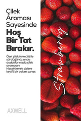 Axwell Çilek Aromalı Dudak Bakım Peeling 30ml