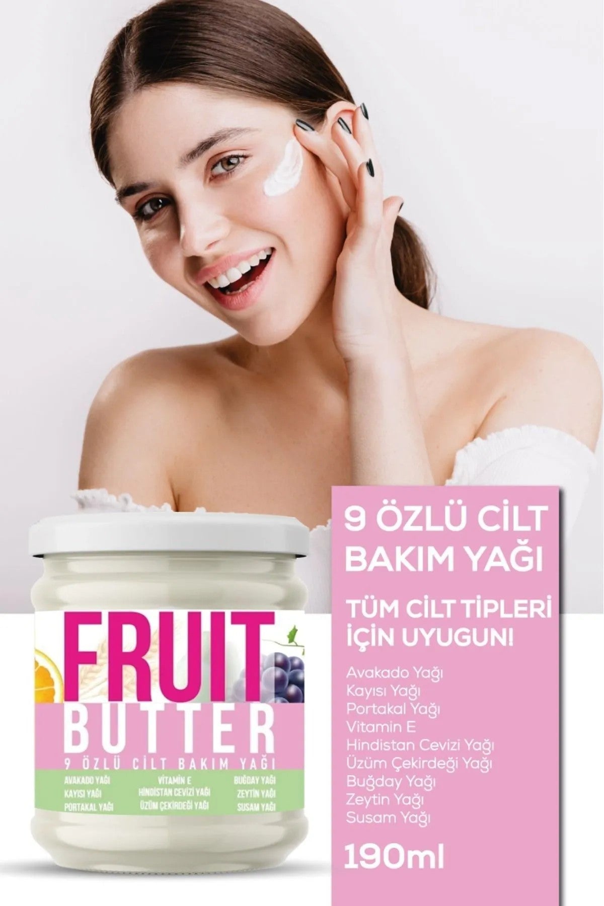 Fruit Butter Cilt Bakım Maskesi 190 Ml Fruit Butter Cilt Bakım Maskesi 190 Ml