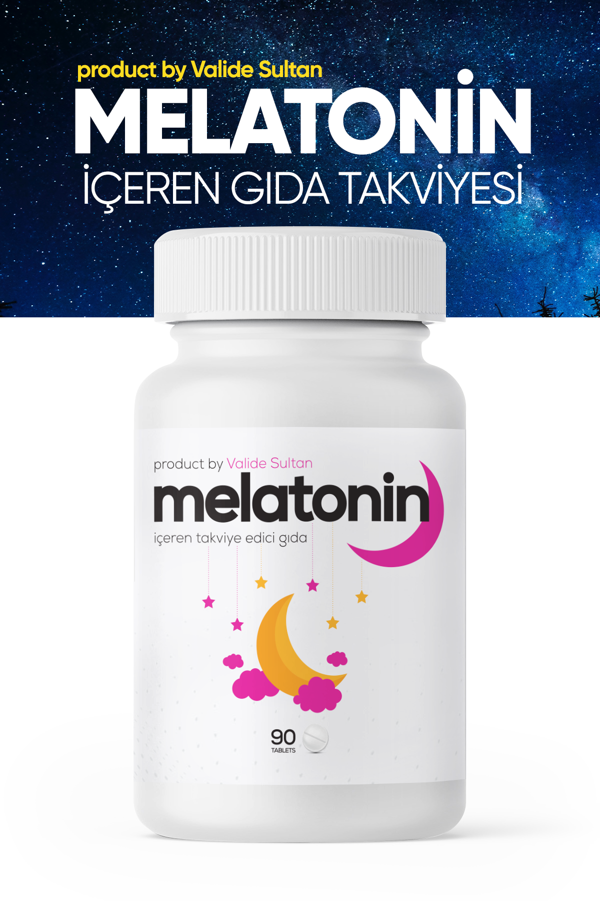 Milleunenuits Valide Sultan Melatonin 90 Tablet Milleunenuits Valide Sultan Melatonin 90 Tablet