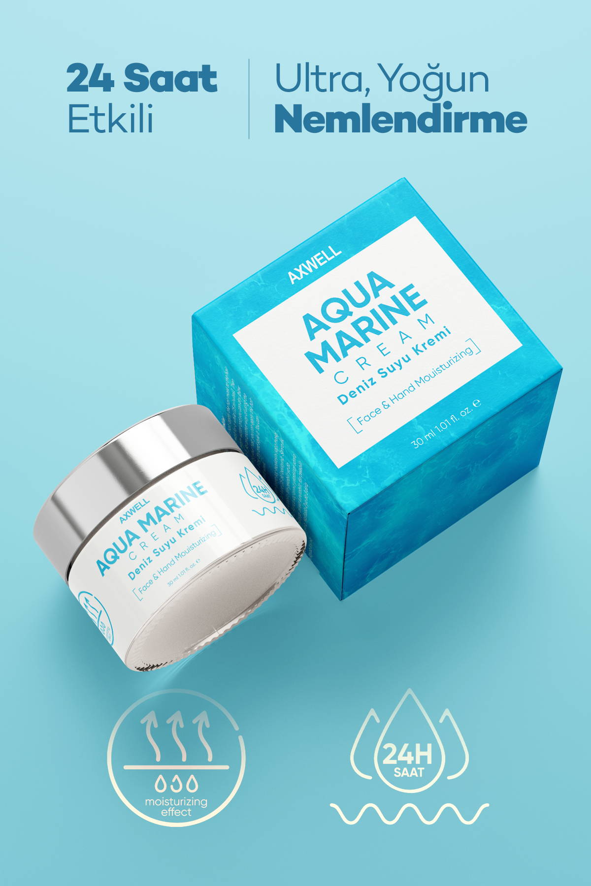 Aqua Marine Deniz Suyu Kremi 30 ml Aqua Marine Deniz Suyu Kremi 30 ml