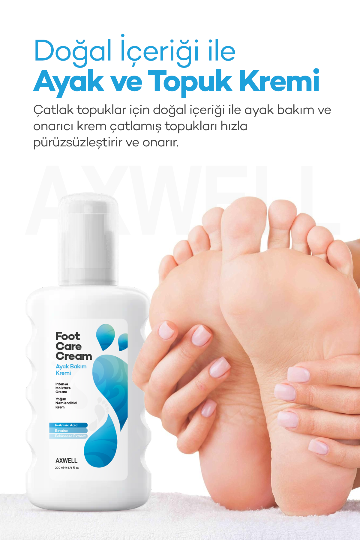 Axwell Ayak Bakım Kremi 200 ml Axwell Ayak Bakım Kremi 200 ml