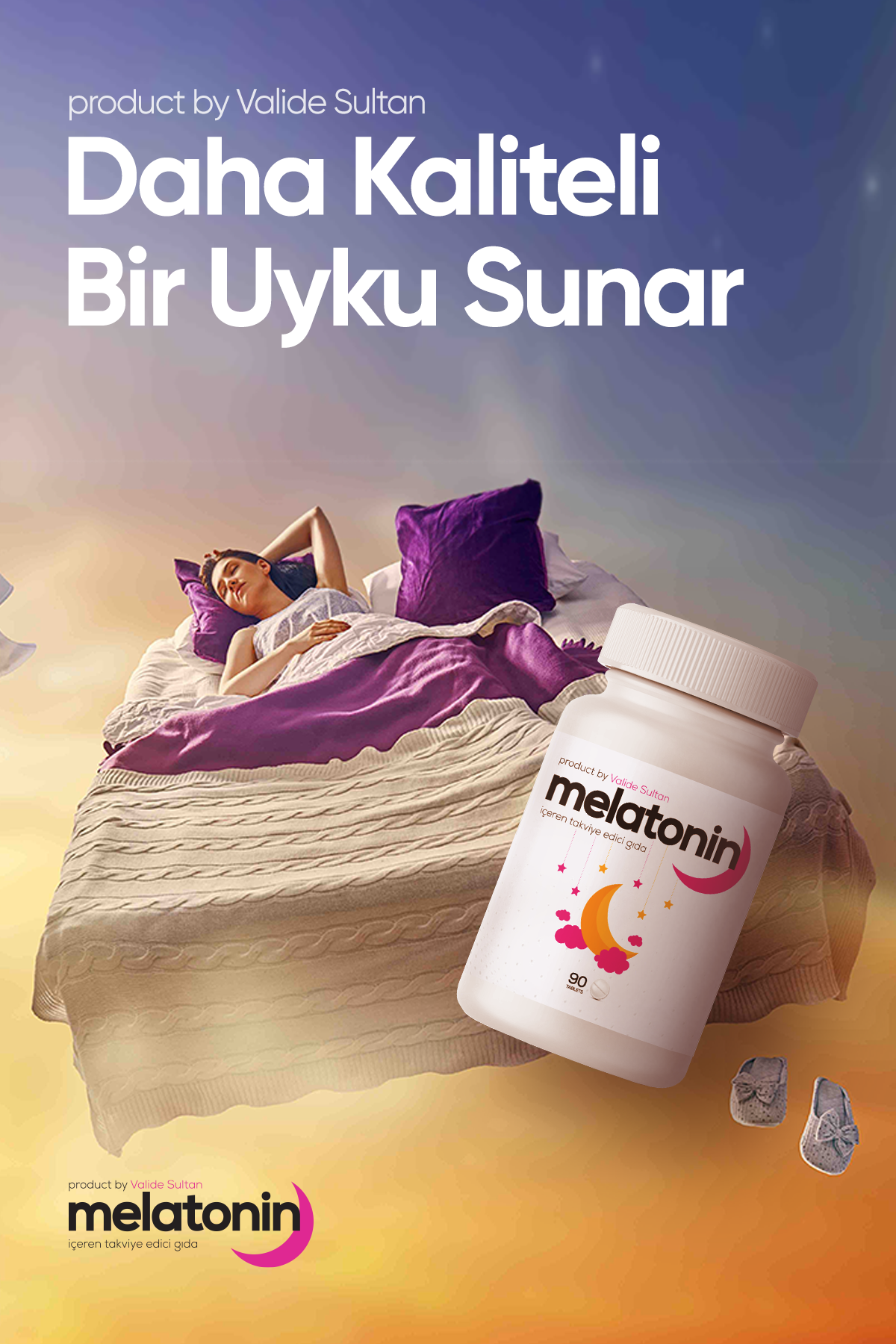 Milleunenuits Valide Sultan Melatonin 90 Tablet Milleunenuits Valide Sultan Melatonin 90 Tablet