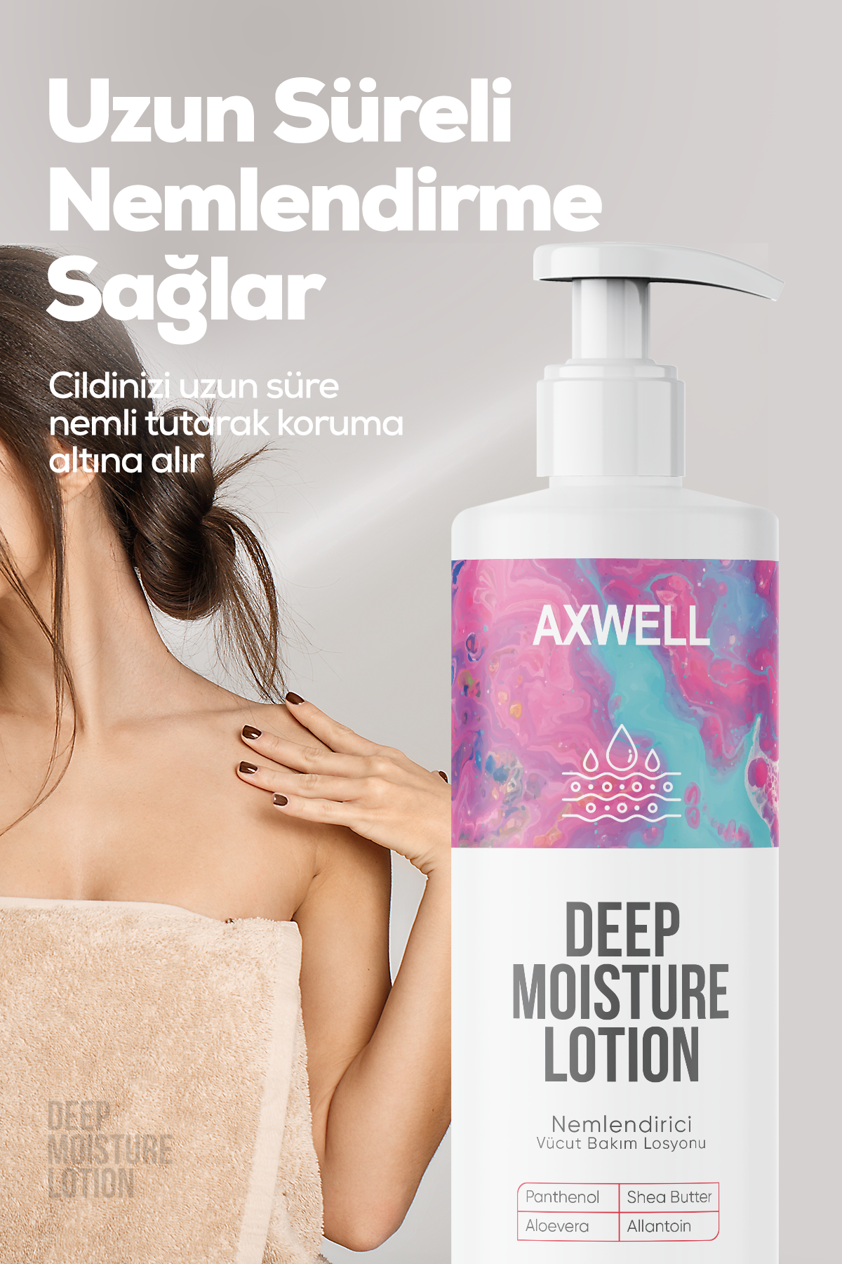Axwell Vücut Losyonu & Deep Moisture Lotion 200 ml Axwell Vücut Losyonu & Deep Moisture Lotion 200 ml