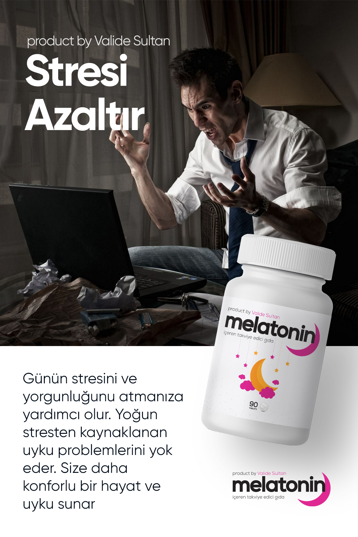 Milleunenuits Valide Sultan Melatonin 90 Tablet Milleunenuits Valide Sultan Melatonin 90 Tablet