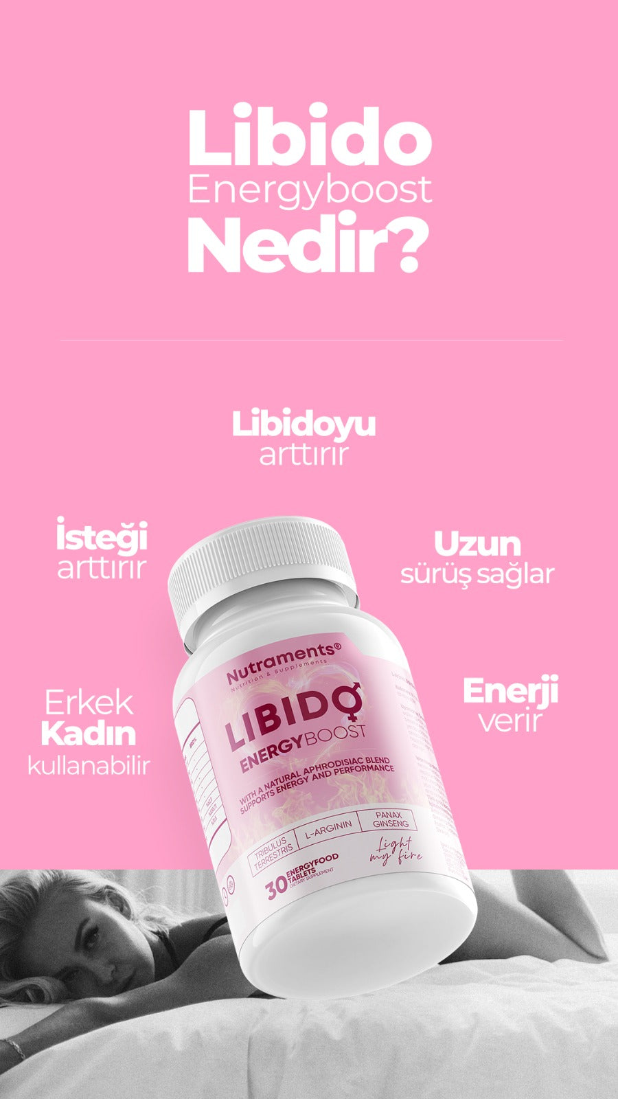 Nutraments Libido Energy Boost 30 Tablet Nutraments Libido Energy Boost 30 Tablet