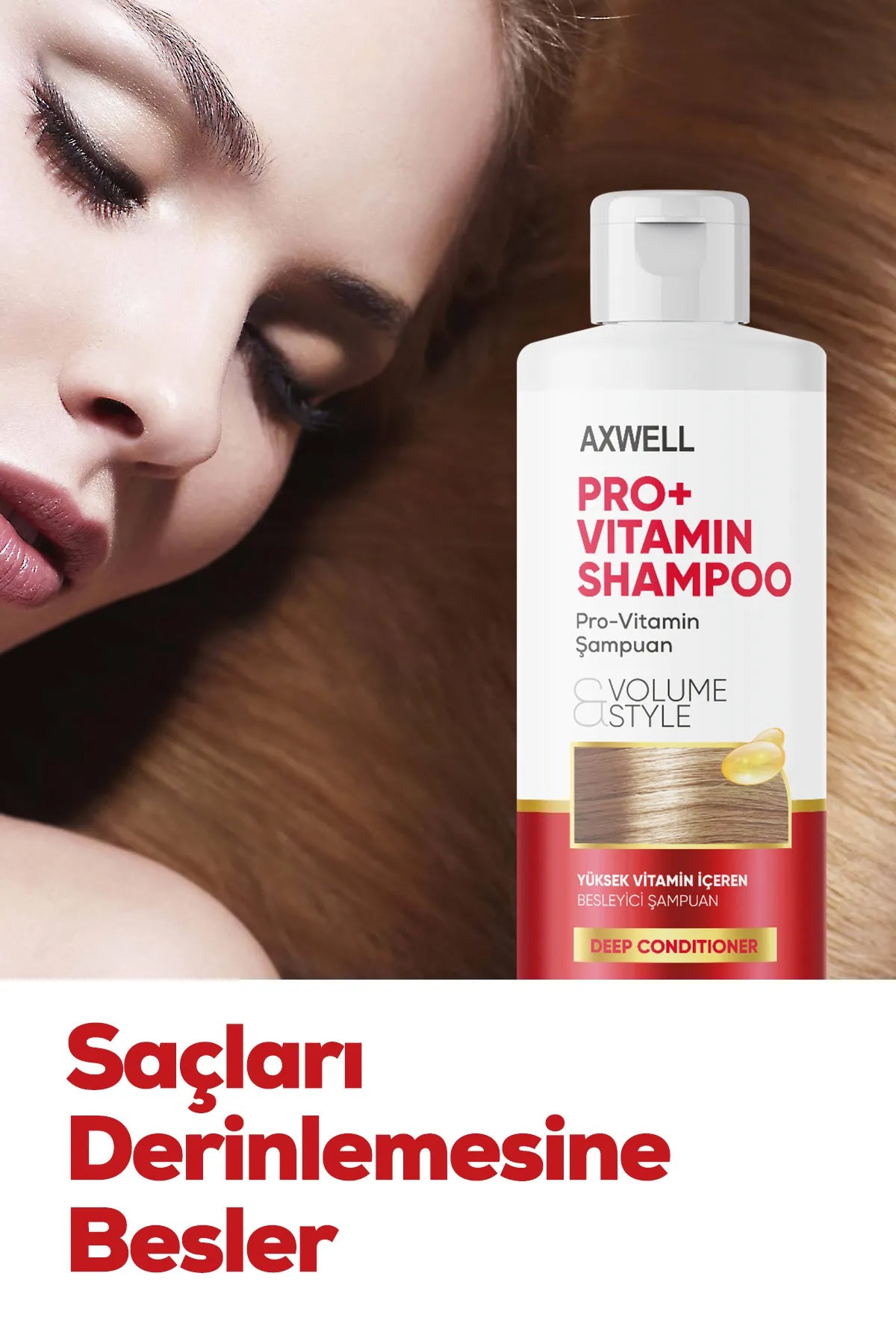 Axwell Pro+ Vitamin Şampuan Volume Style 200 ml Axwell Pro+ Vitamin Şampuan Volume Style 200 ml