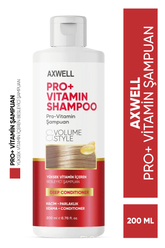 Axwell Pro+ Vitamin Şampuan Volume Style 200 ml