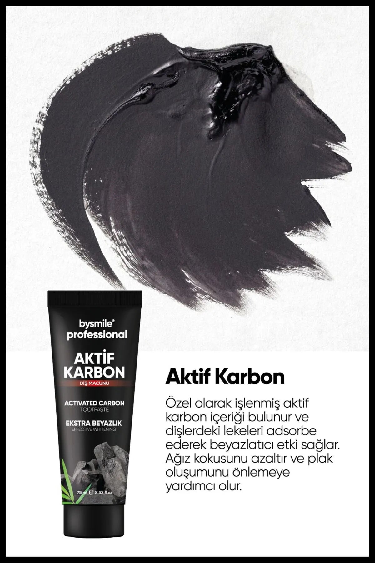 Aktif Karbon Diş Macunu 75 ML Aktif Karbon Diş Macunu 75 ML