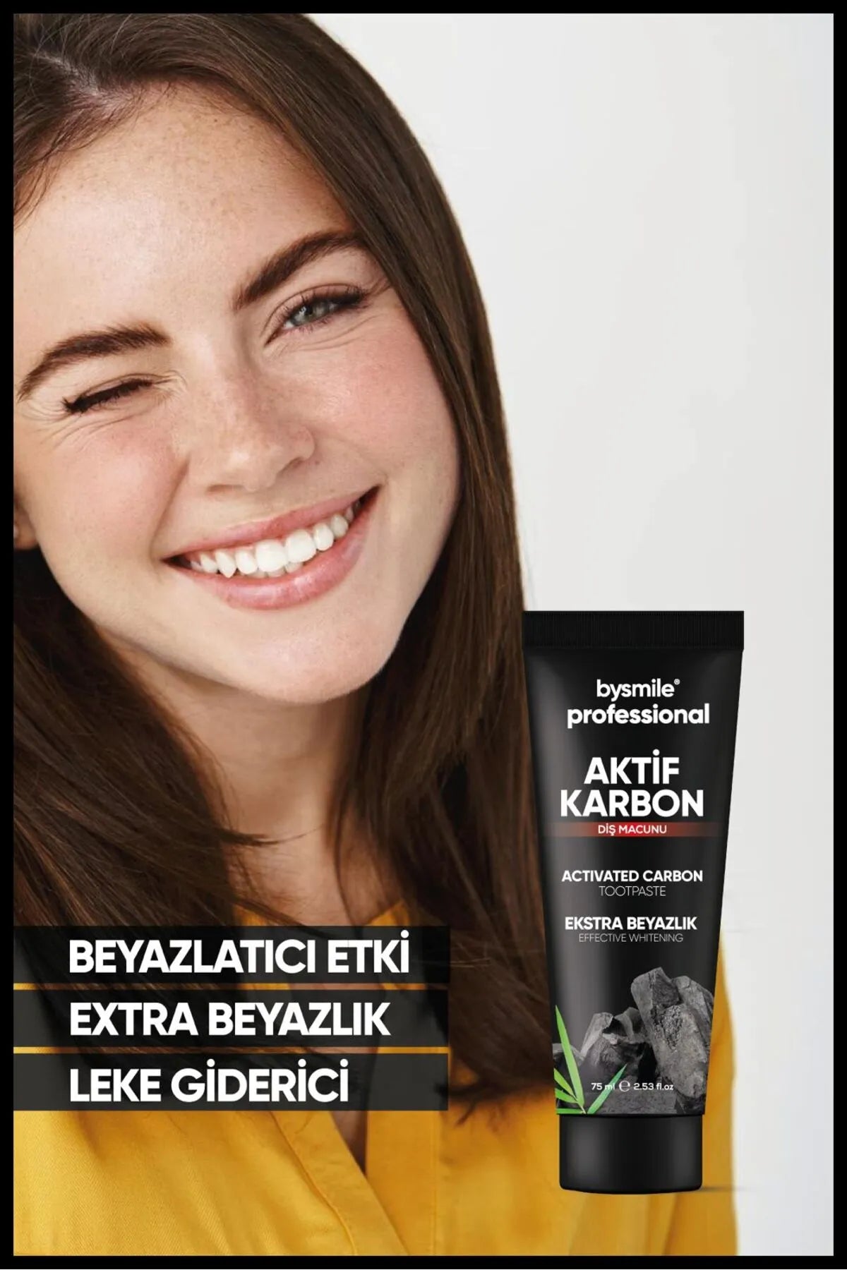 Aktif Karbon Diş Macunu 75 ML Aktif Karbon Diş Macunu 75 ML