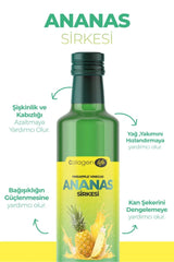 Ananas Sirkesi Doğal Fermantasyon Pineapple Vinegar 500 Ml