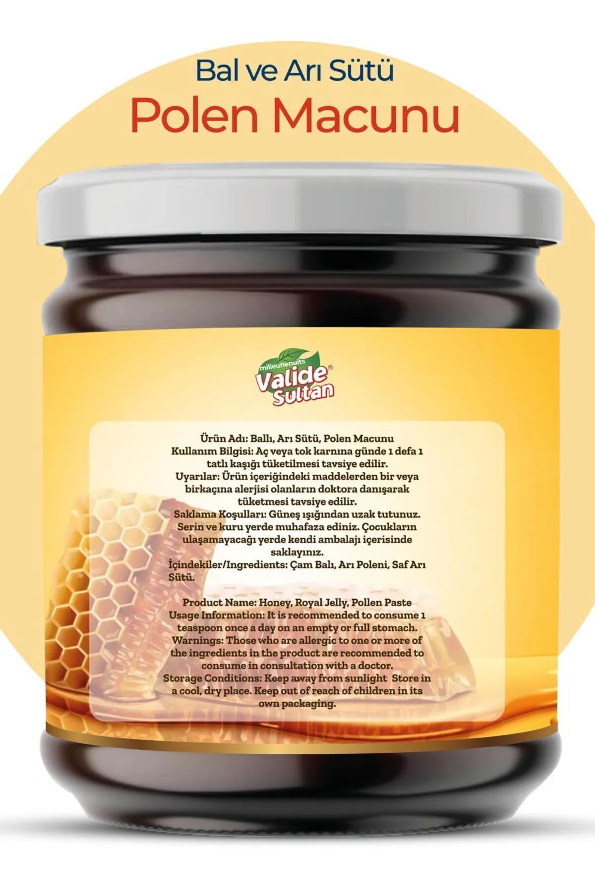 Bal & Arı Sütü Macun 240 gr Bal & Arı Sütü Macun 240 gr