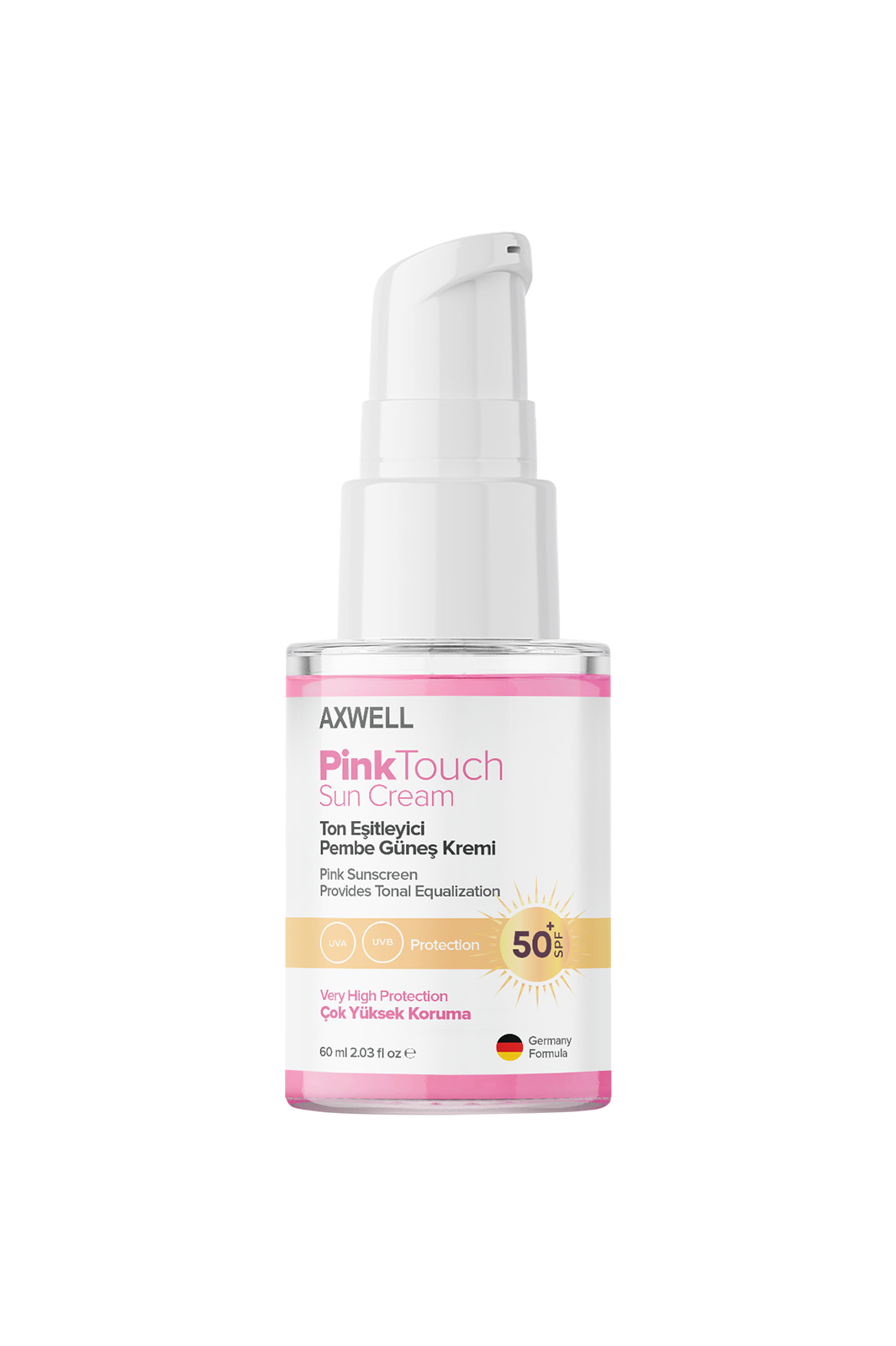 Axwell Pembe Güneş Kremi 60 ml 50 spf Axwell Pembe Güneş Kremi 60 ml 50 spf