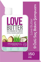 Rc Kozmetik Love Butter Premium 9 Özlü Saç Besleyici Komple Saç Bakım Şampuanı 150 Ml