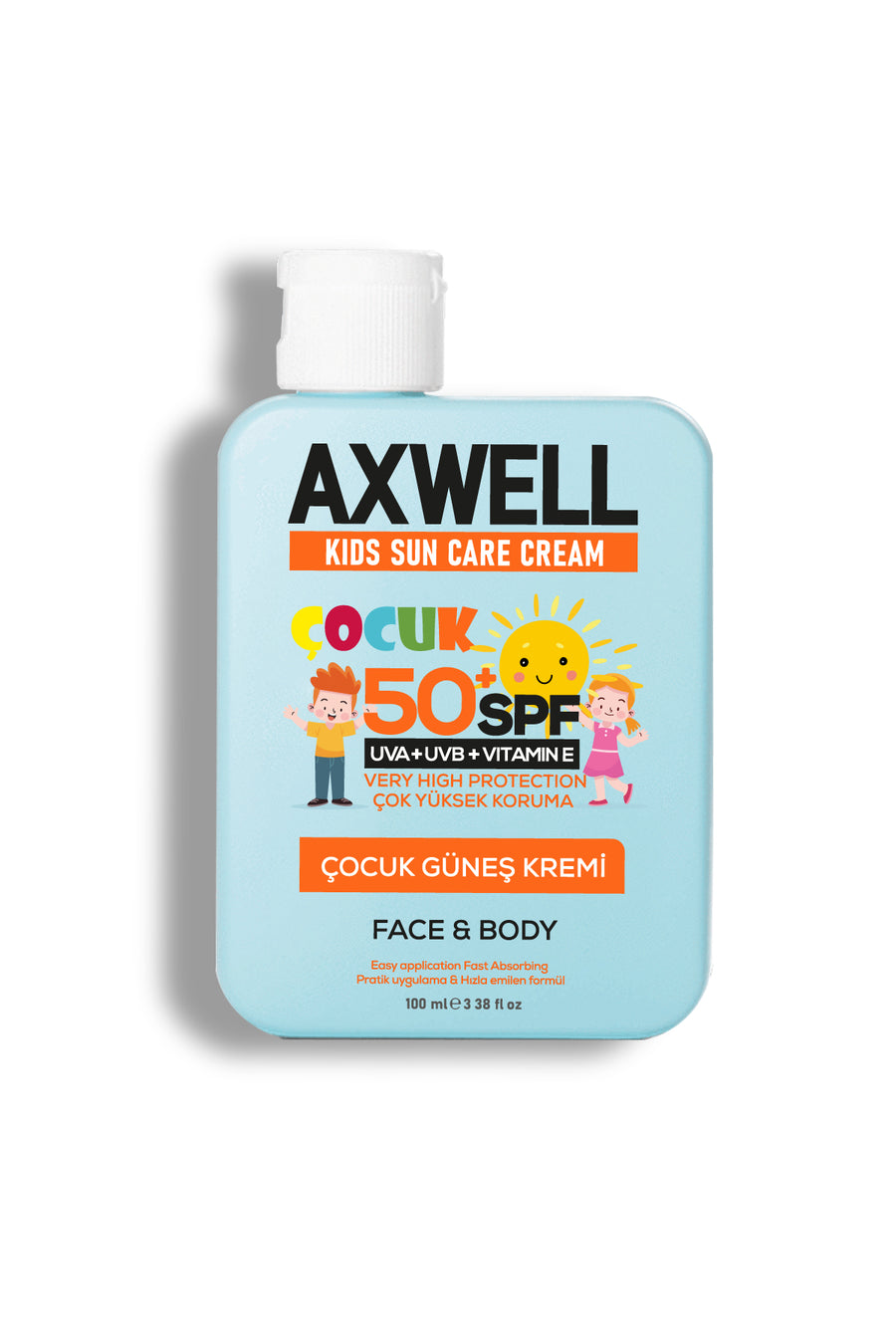 Kids Sun Cream Çocuk Güneş Kremi Çok Yüksek Koruma Spf 50 100ml