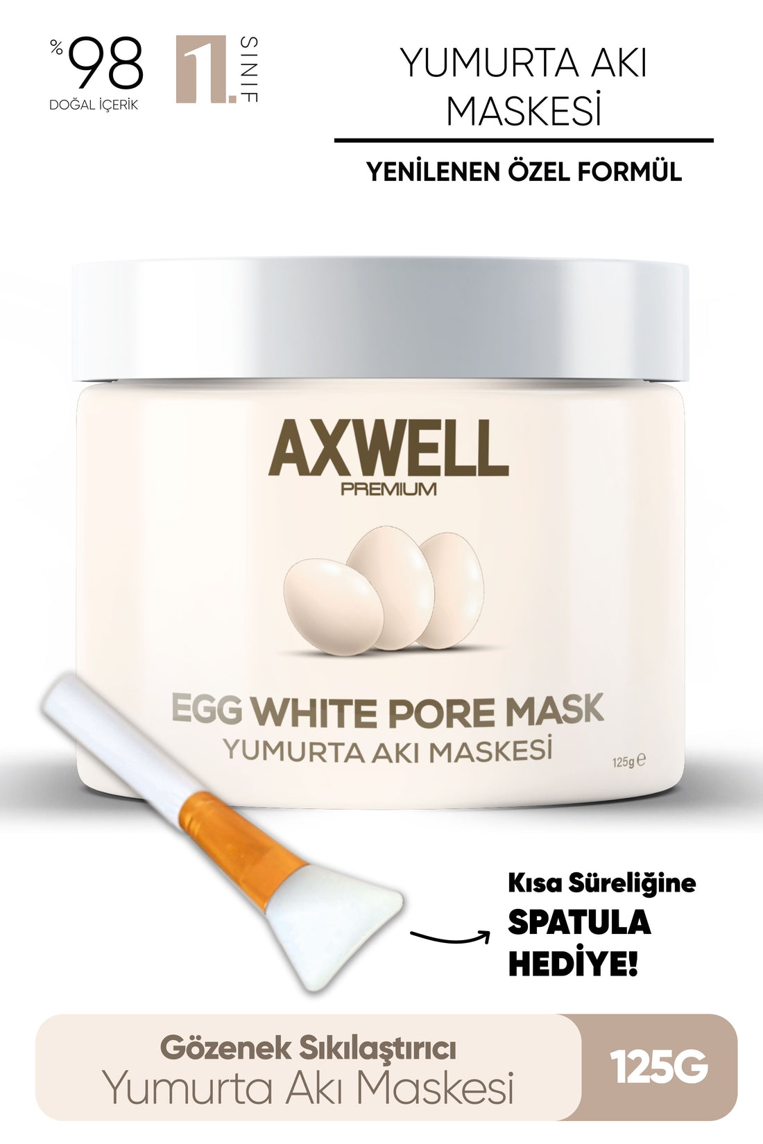 Yumurta Akı Maskesi 125 Gr