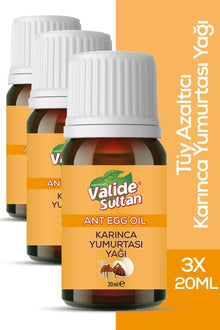 Milleunenuits Valide Sultan Tüy Azaltıcı Karınca Yumurtası Yağı 20 ml x 3