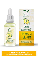 RC COSMETİCS Limon Kabuğu Yağı Tüy Geciktiricili Etki Tüy Azaltıcı Serum