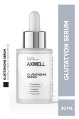 AXWELL Glutatyon, Niacinamide, Glycolic Acid ve Alpha-Arbutin İçeren Aydınlatıcı Serum