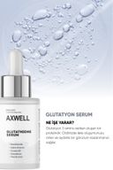 AXWELL Glutatyon, Niacinamide, Glycolic Acid ve Alpha-Arbutin İçeren Aydınlatıcı Serum