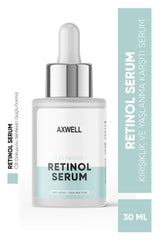 AXWELL Kırışıklık Karşıtı, Onarıcı ve Aydınlatıcı Retinol Serum 30 ML