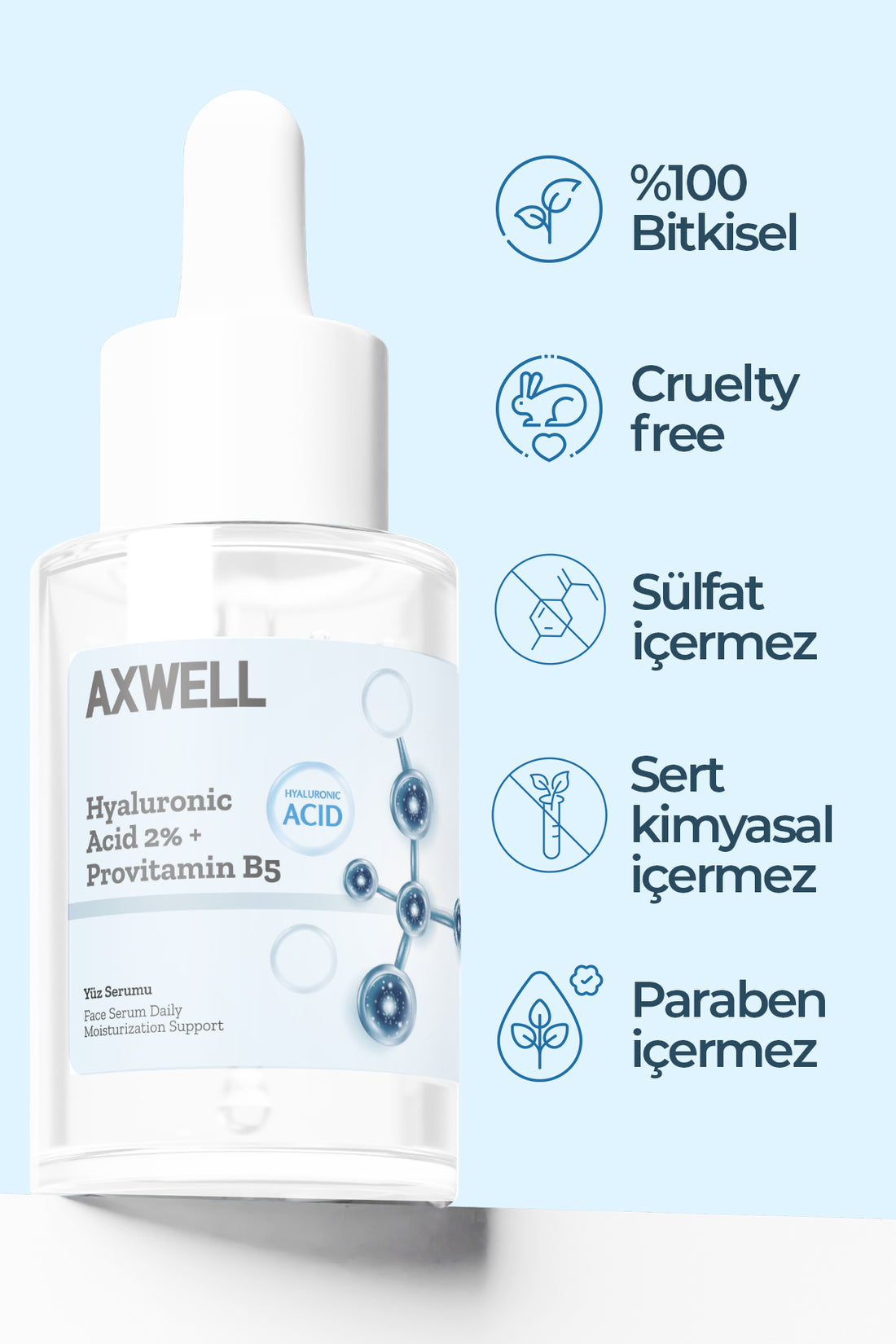 Hyaluronic Acid 2% + B5 30 ml Serum
