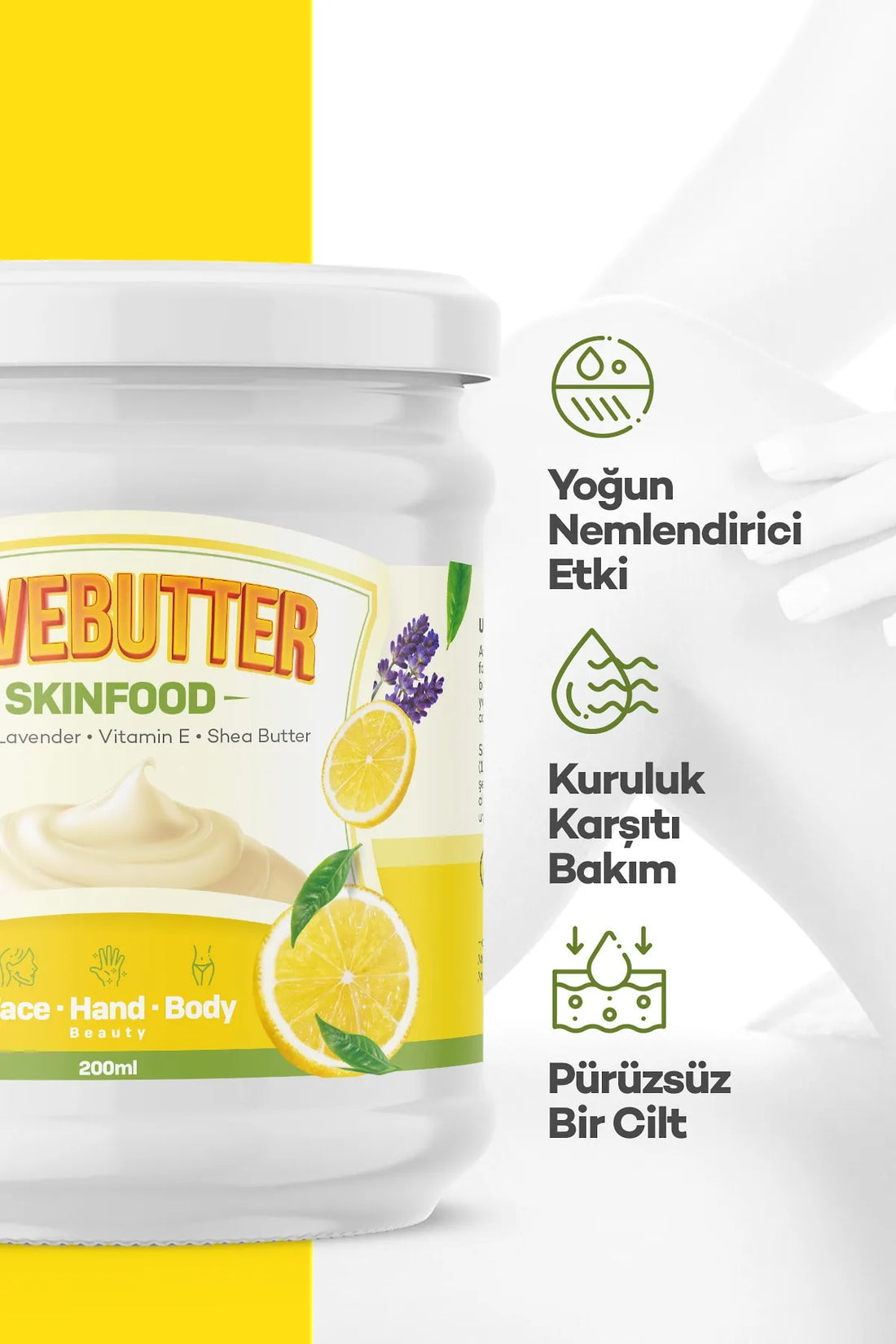 LoveButter SkinFood Shea Butter  Cilt Maskesi 190 ml