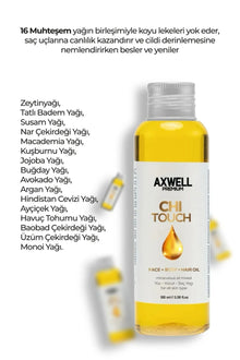 Axwell Chi Touch Çok Amaçlı Mucizevi Bakım Yağı (yüz-vücut-saç) 100ml