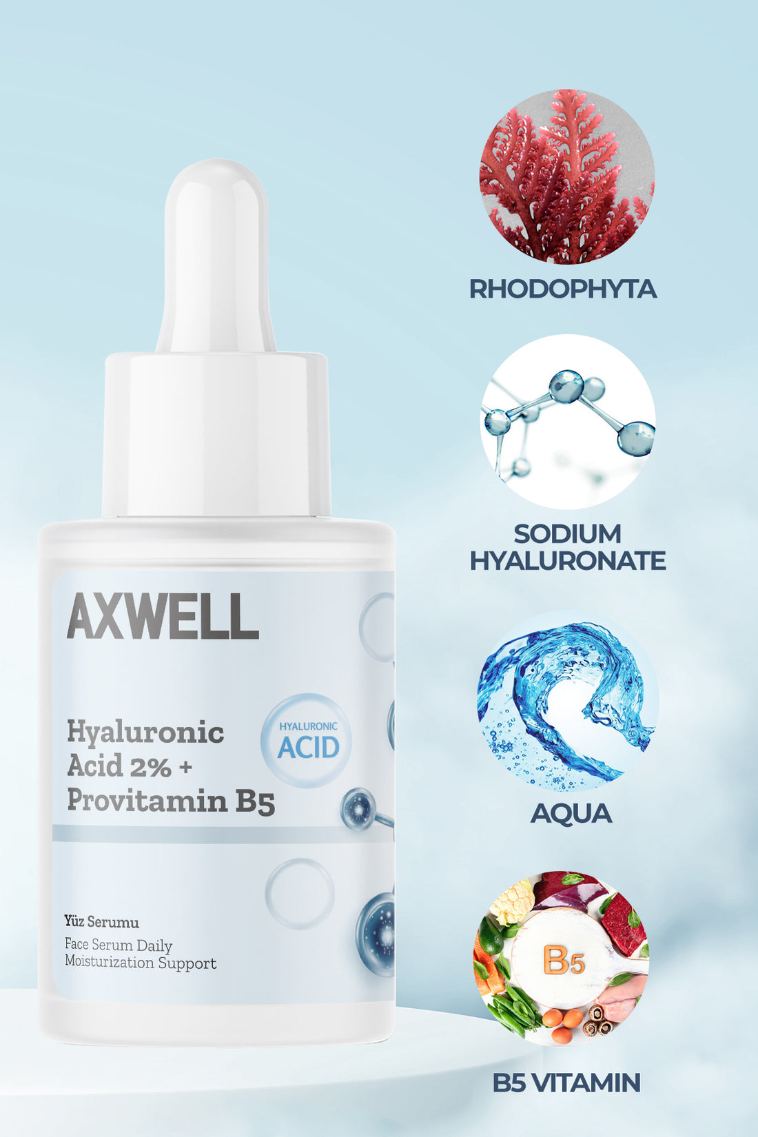 Hyaluronic Acid 2% + B5 30 ml Serum