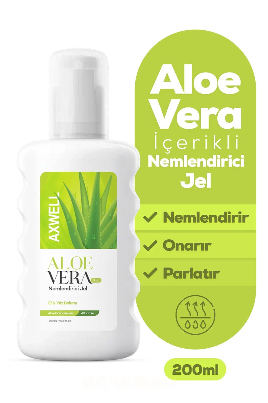 Axwell Aloavera Jel 200 ml