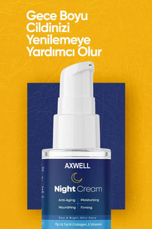 AXWELL Koenzim Ve Kolajen İçerikli Gece & Gündüz Bakım Kremi Seti
