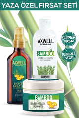 AXWELL PREMIUM Premium Bambu& Keratin Saç Bakım Seti BŞMS001