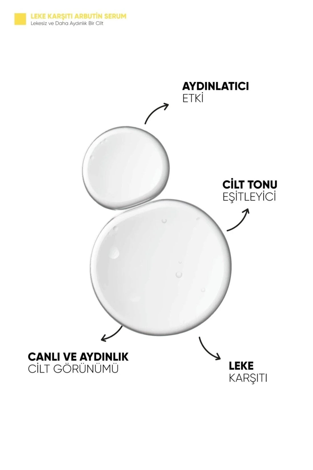 Alpha Arbutin Serum 30 ml, Cilt Aydınlatıcı, Leke Karşıtı Bakım, Nemlendirici Etki