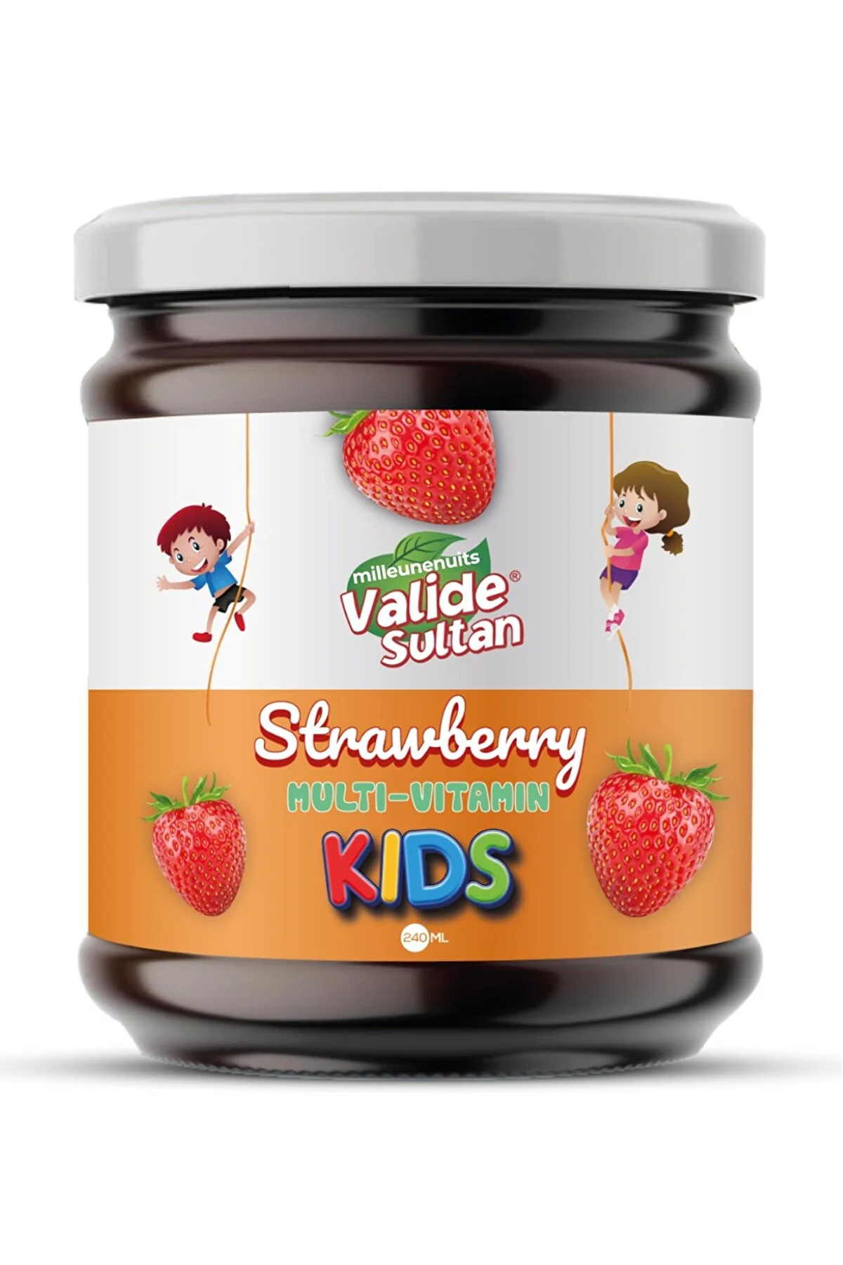 Milleunenuits Valide Sultan Kids Çocuklar İçin Özel Ballı Arı Sütü Kakao Pekmez Ve Vitamin C Katkılı Macun