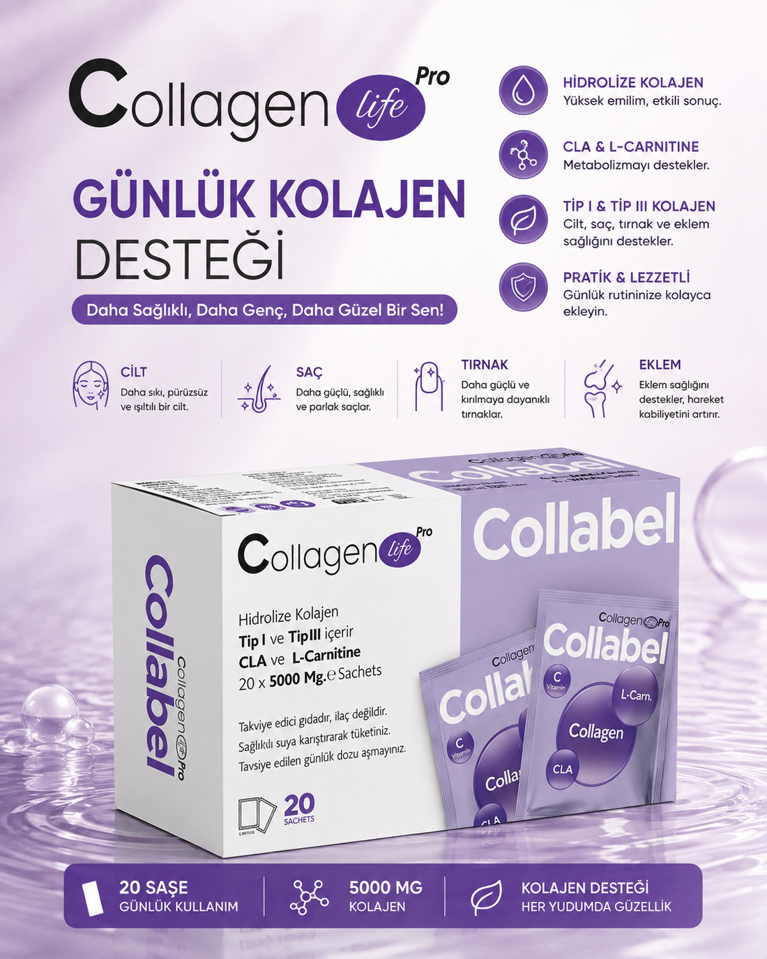 Collabel 20 Saşet
