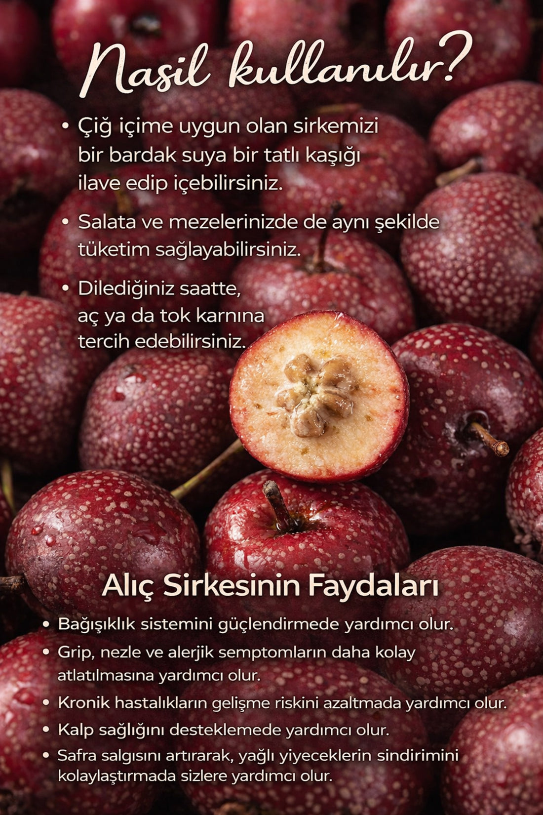 Collagen Life Doğal Fermantasyon Alıç Sirkesi - 500 ml