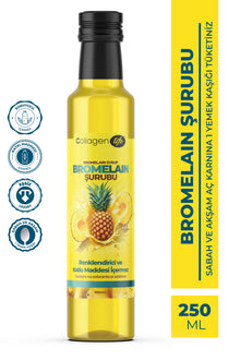 Collagen Life Bromelain Şurubu - 250 Ml