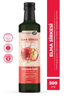 Collagen Life Doğal Fermantasyon Elma Sirkesi - 500 Ml