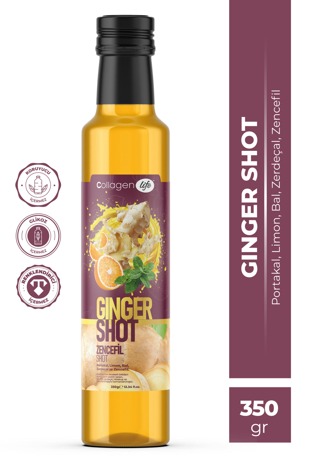 Collagen Life Ginger Shot - 350 Gr