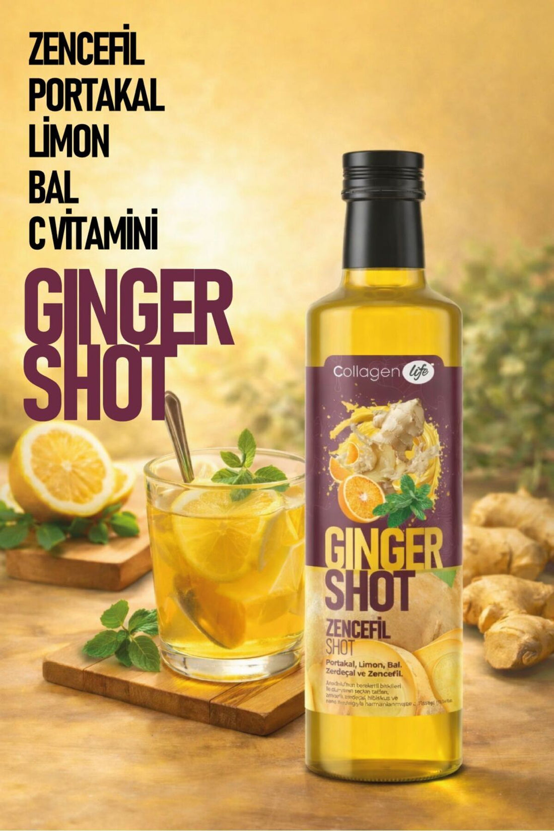 Collagen Life Ginger Shot - 350 Gr