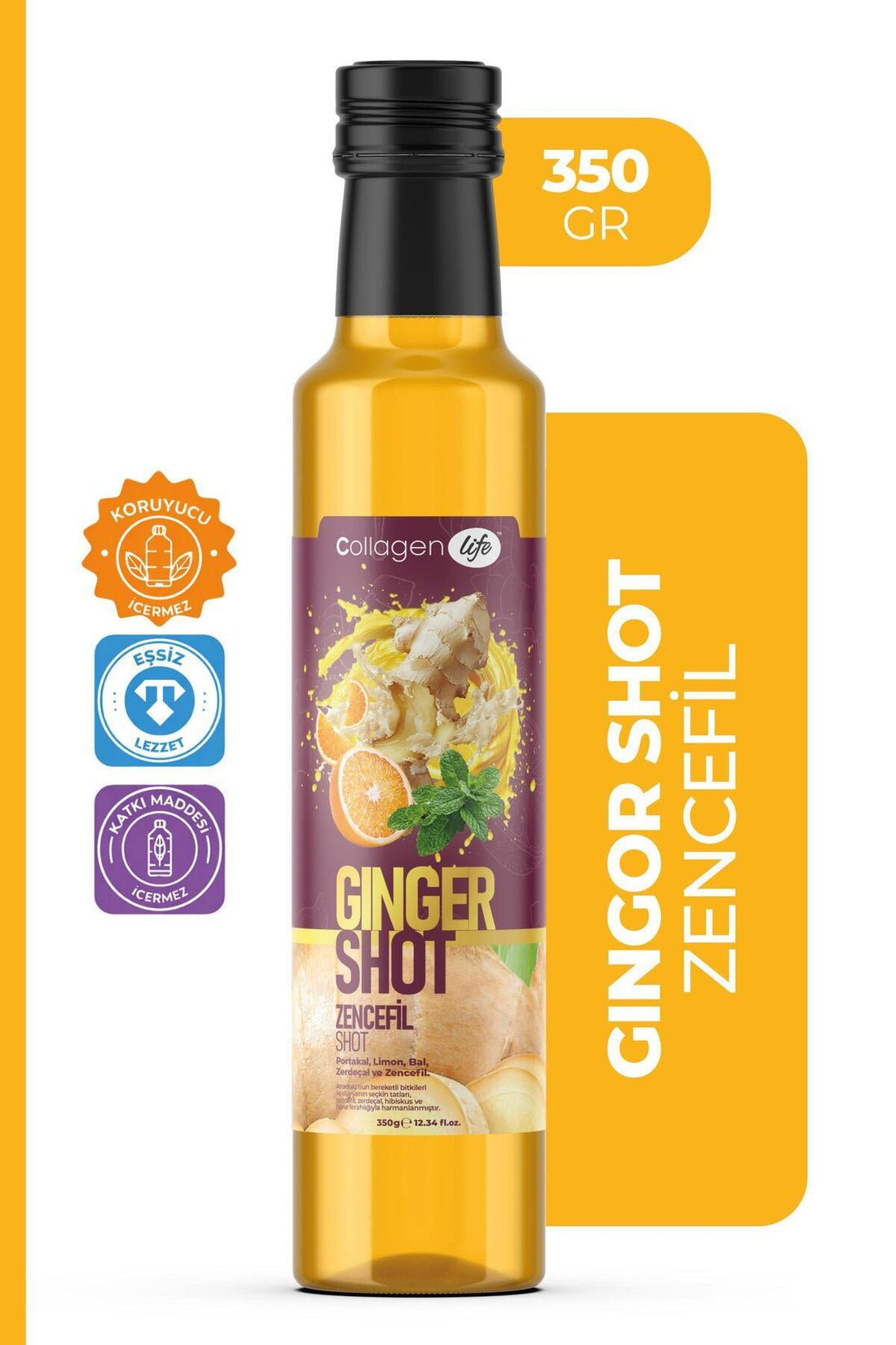 Collagen Life Ginger Shot - 350 Gr