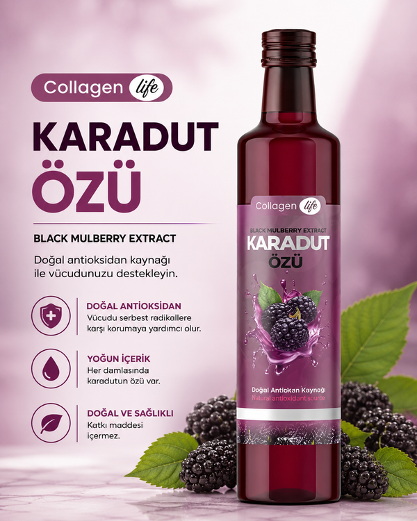 Collagen Life Karadut Özü 670 Gr